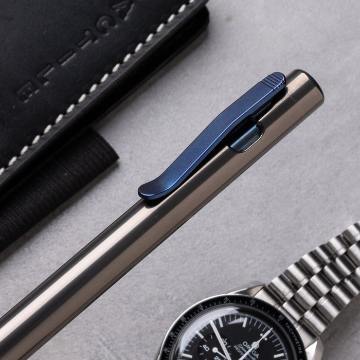 Dark Tumble Clip Action Pen