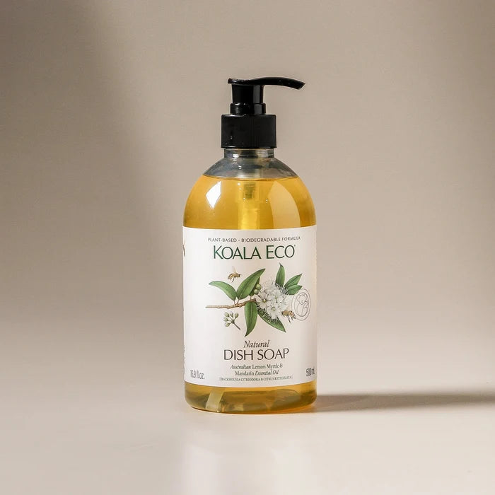 Dish Soap - Lemon Myrtle and Mandarin - 500ml - Few and Far - Soaps & Cleaning