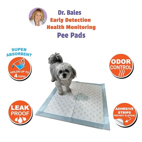 Dr. Bales Early Detection Health Monitoring Pee Pads - 50 pack