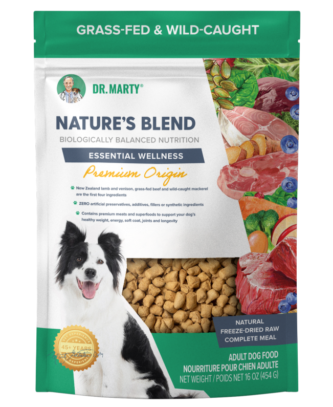 Dr. Marty Nature's Blend Premium Origin Freeze Dried Dog Food, 16 oz.