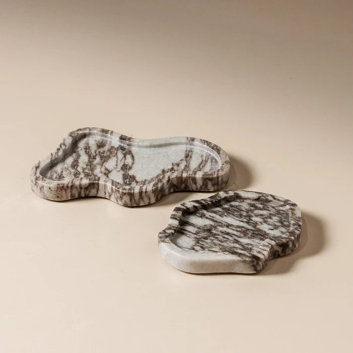 Drift Marble Tray - Few and Far - Decorative Trays