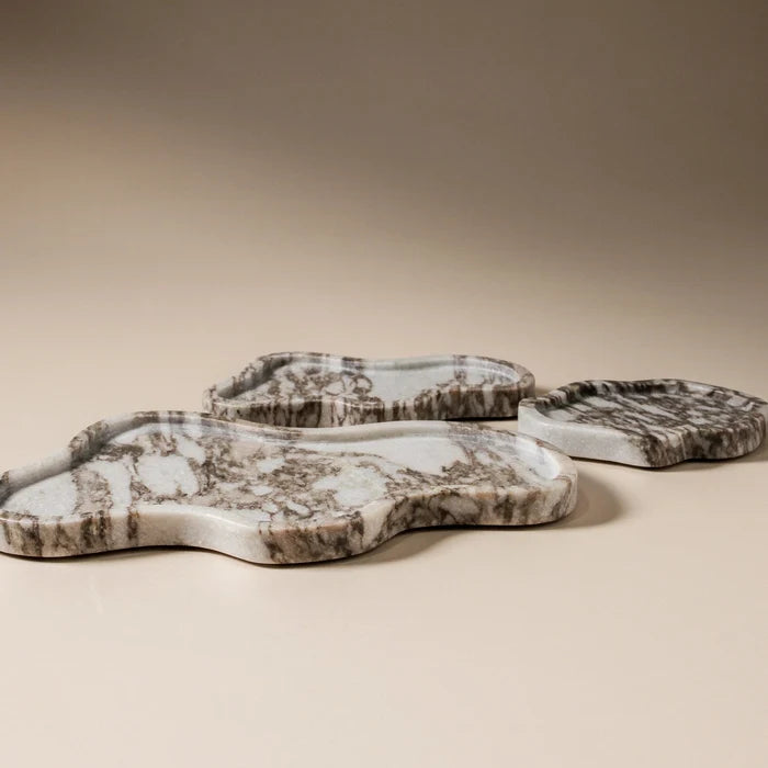 Drift Marble Tray - Few and Far - Decorative Trays