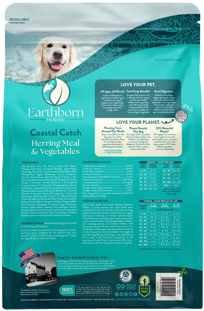 Earthborn Holistic Coastal Catch for Dogs & Puppies