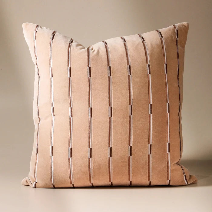 Eden Cushion 55x55cm - Nougat - Few and Far - Cushions