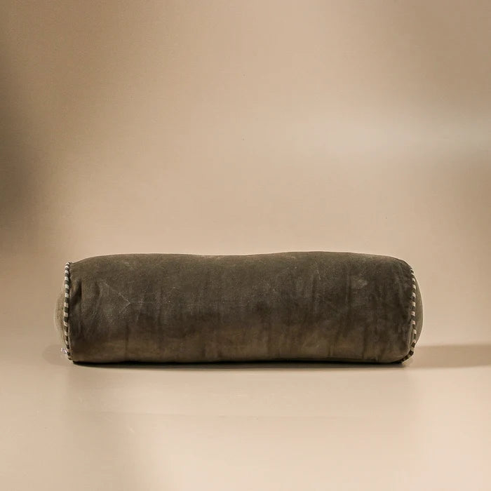 Elliot Bolster Cushion - Thyme 50cm x 15cm dia.