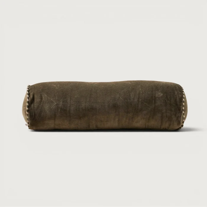Elliot Bolster Cushion - Thyme 50cm x 15cm dia.