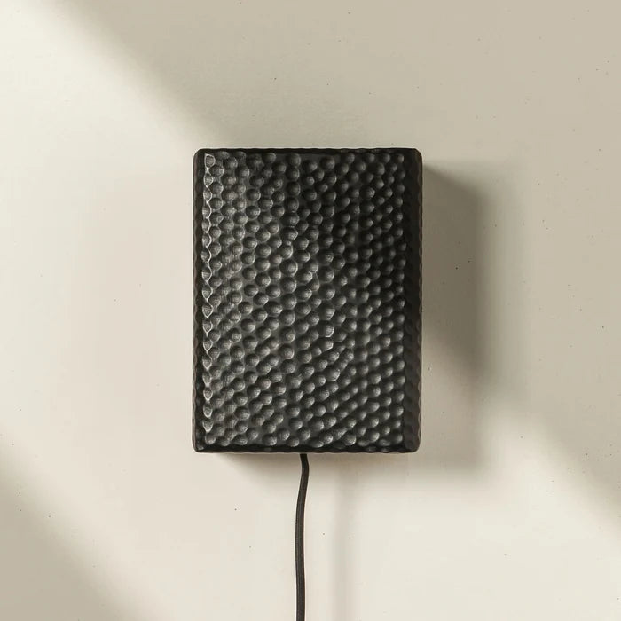 Etched Wall Sconce Black - Few and Far - Wall Lamps
