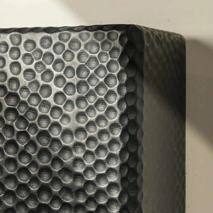 Etched Wall Sconce Black - Few and Far - Wall Lamps