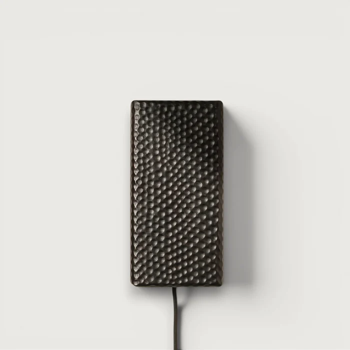 Etched Wall Sconce Brown