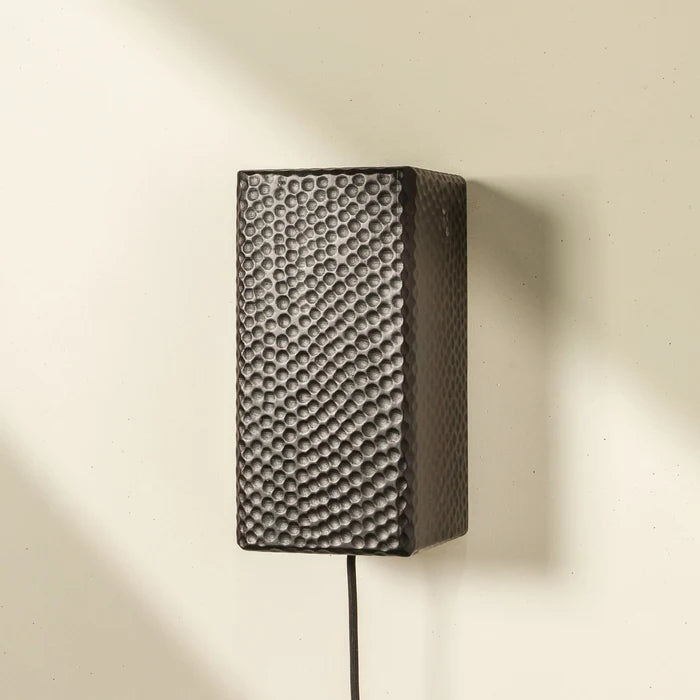 Etched Wall Sconce Brown - Few and Far - Wall Lamps