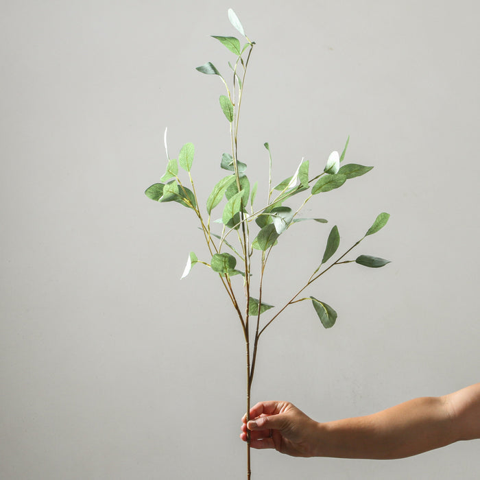 Eucalypt Leaf Branch 95cm Green - Few and Far - Flowers & Foliage