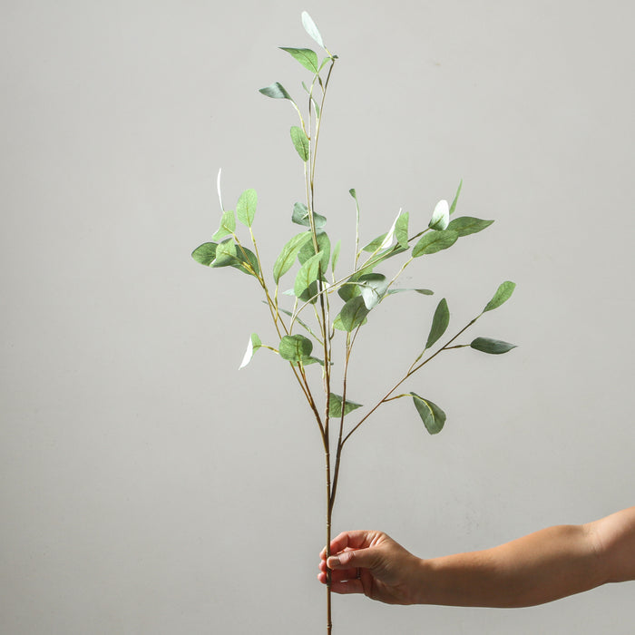 Eucalypt Leaf Branch 95cm Green