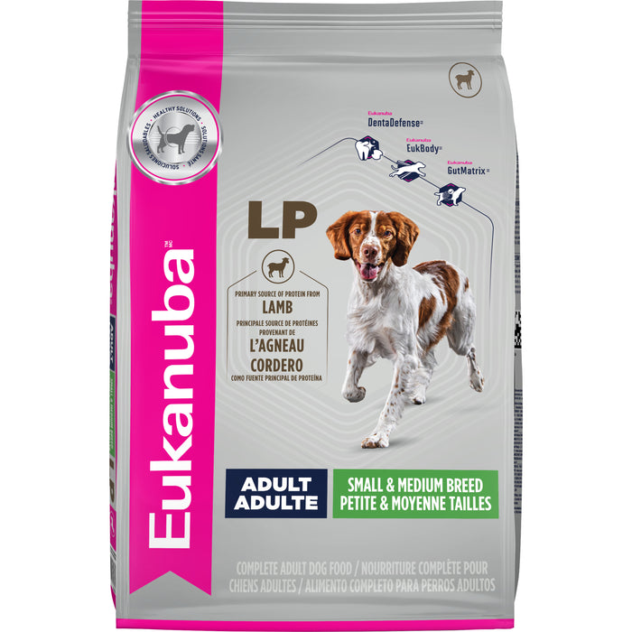 Eukanuba Adult LP Lamb 1st Ingredient Small & Medium Breed Dry Dog Food, 33 lb