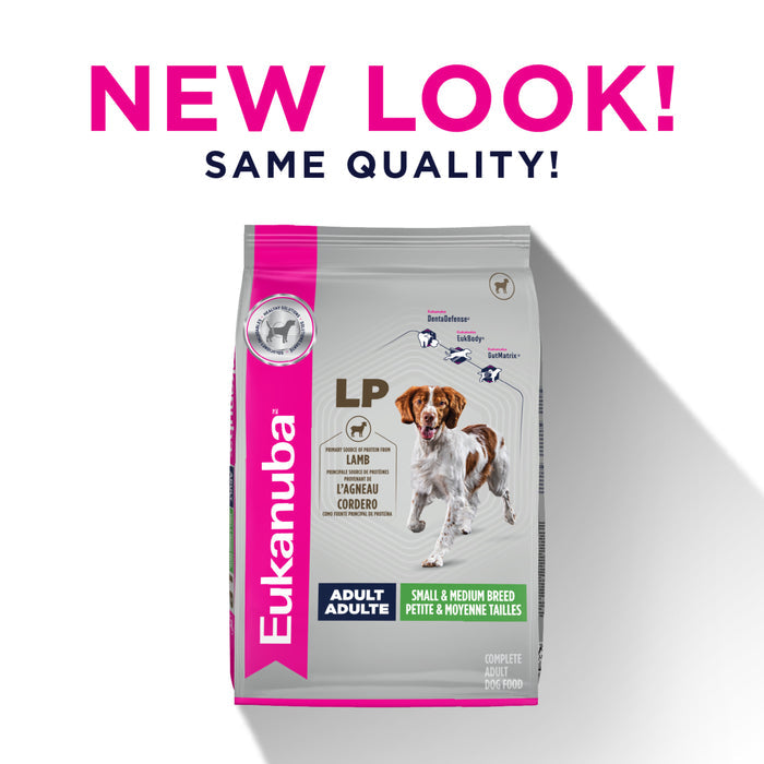 Eukanuba Adult LP Lamb 1st Ingredient Small & Medium Breed Dry Dog Food, 33 lb