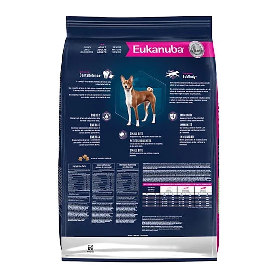 Eukanuba Adult Medium Breed Small Bites Chicken Dry Dog Food, 35lb