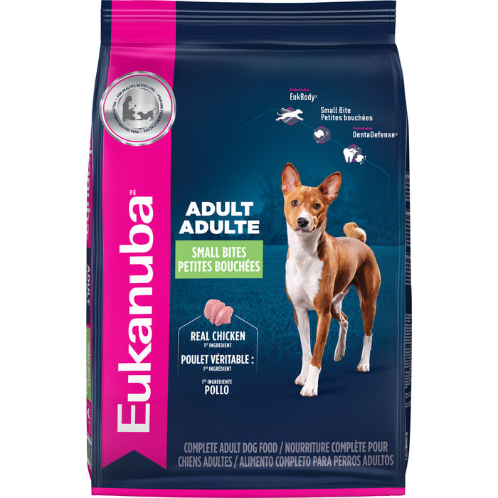 Eukanuba Adult Small Bites Dry Dog Food, 15 lb