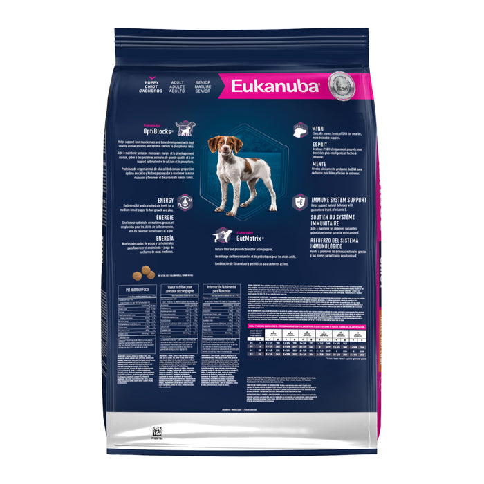 Eukanuba Puppy Medium Breed Dry Dog Food, 33 lb