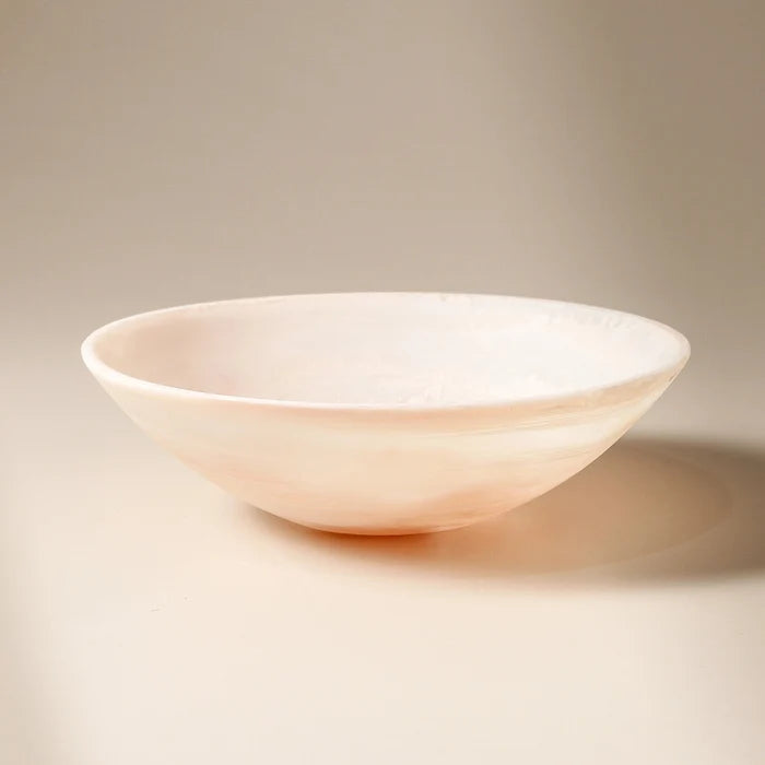 Everyday Medium Bowl - Blush Swirl - Few and Far - Serveware