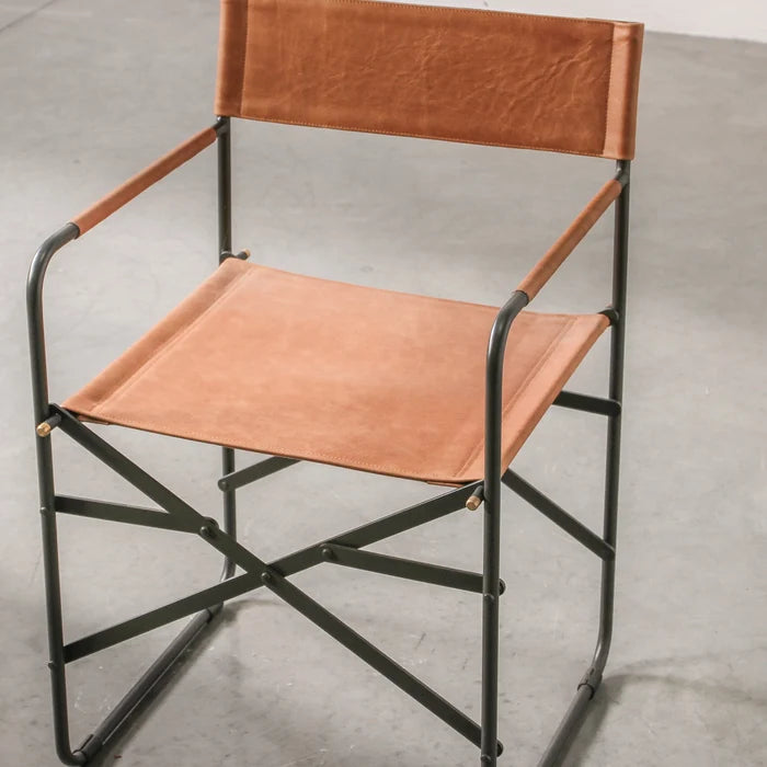 Ex Display Heston Folding Dining Chair Tan