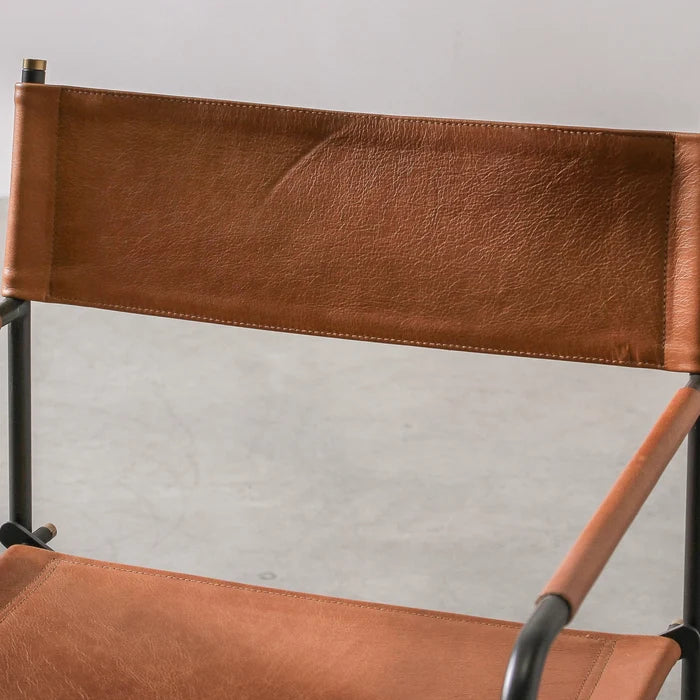 Ex Display Heston Folding Dining Chair Tan