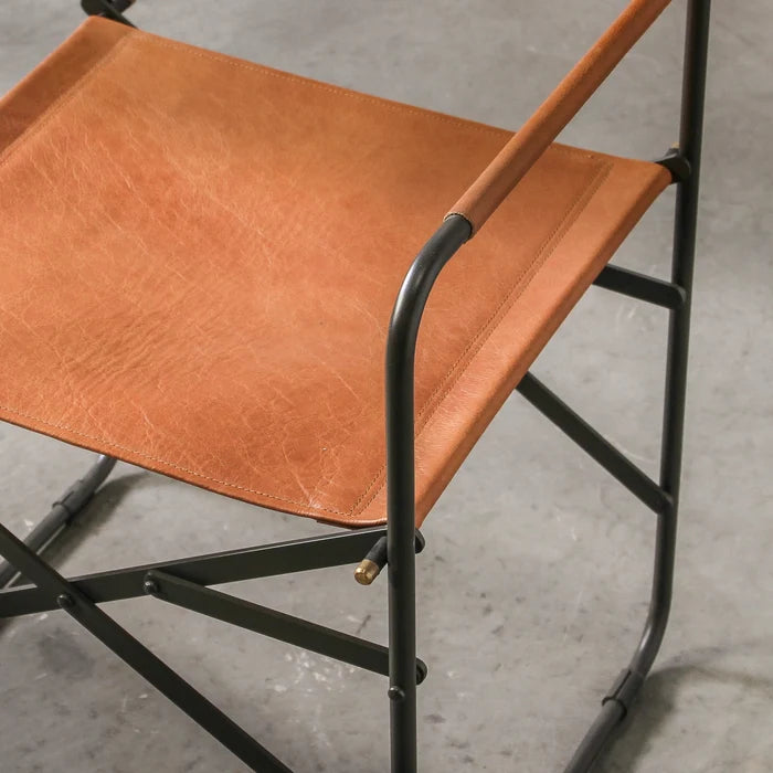 Ex Display Heston Folding Dining Chair Tan