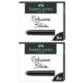 Graf von Faber-Castell Pack of 6 Black Fountain Pen Cartridges.