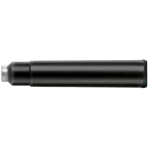 These Faber-Castell Schwarz Black Non-Erasable Ink Cartridges, Pack of 6 fit fountain pens with a standard ink cartridge system.