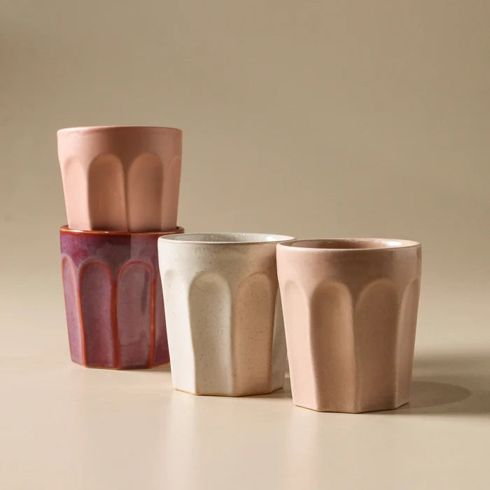 Favourite Sips - Ritual Latte Cup 4 Pack - Few and Far - Mugs
