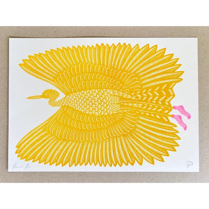 Feelin' Fly A3 Riso Print