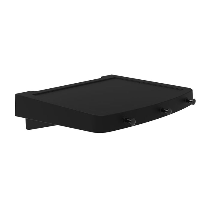 Black Pit Boss Grills Fixed Side Shelf Upgrade for 500 Series Grills.