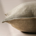 Flaxmill Cushion 50x50cm - Kelp - Few and Far - Cushions