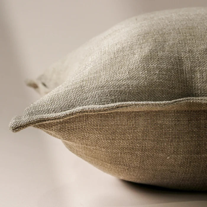 Flaxmill Cushion 50x50cm - Kelp