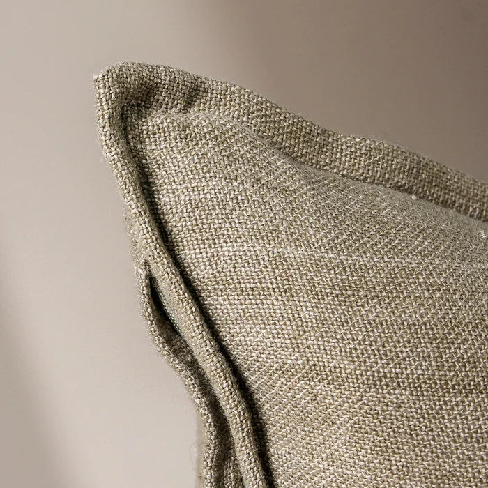 Flaxmill Cushion 50x50cm - Kelp