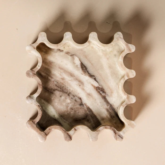 Fleck Marble Tray - Few and Far - Decorative Trays