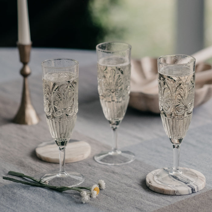 Flemington Acrylic Champagne Flute Clear