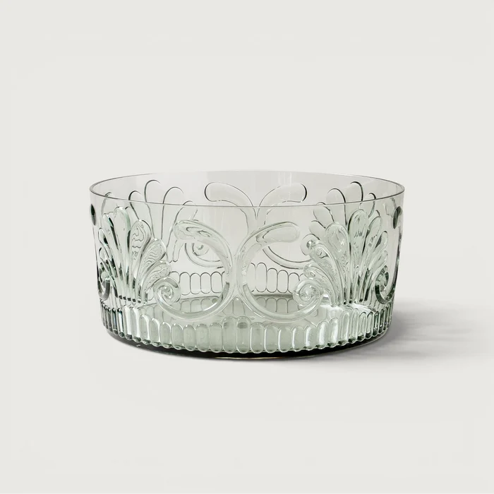Flemington Acrylic Salad Bowl Green