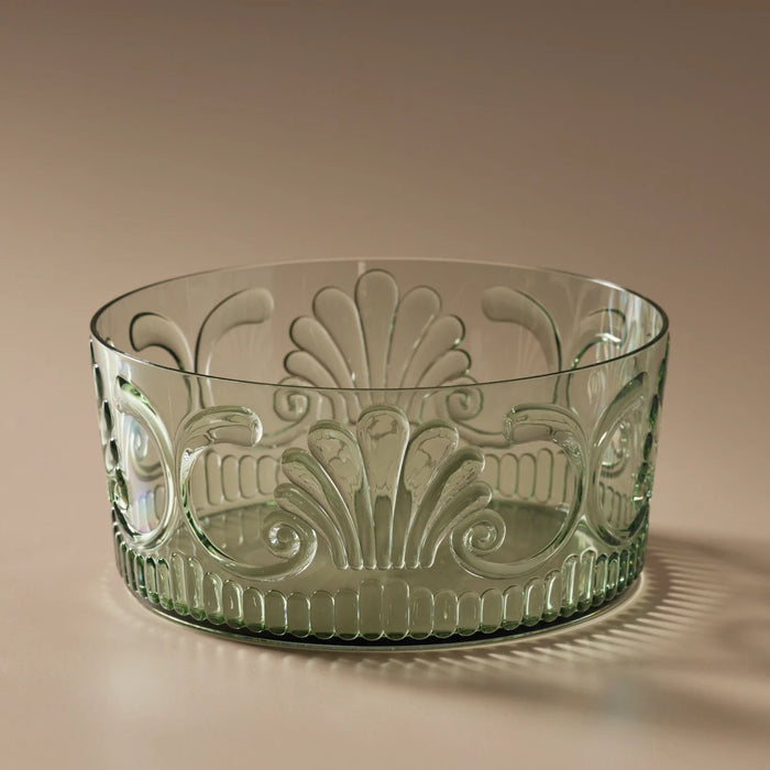 Flemington Acrylic Salad Bowl Green