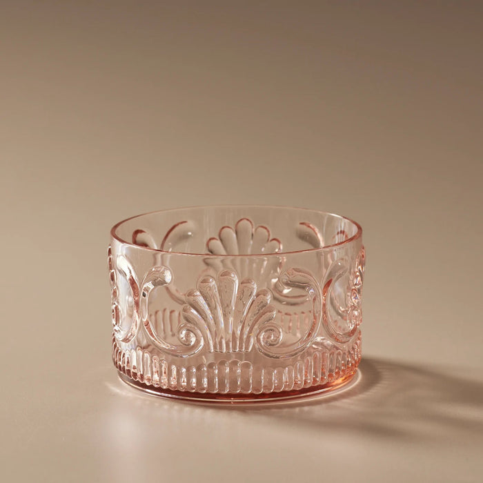 Flemington Acrylic Snack Bowl Pale Pink - Few and Far - Glassware