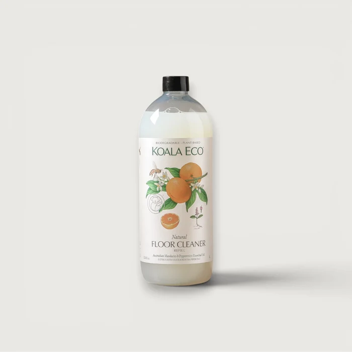 Floor Cleaner - Peppermint and Mandarin - Refill 1000ml
