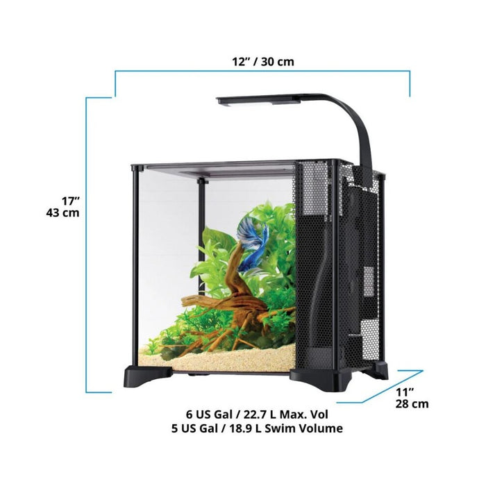 Fluval Betta Premium Aquarium Kit, 6gal