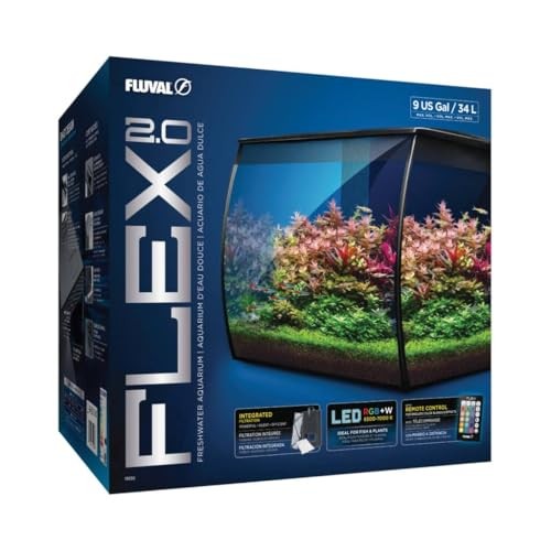 Fluval Flex 2.0 Aquarium Kit - Freshwater Fish Tank Kit