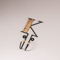 Forged Alphabet Hook K - Few and Far - Hooks