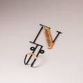 Forged Alphabet Hook N - Few and Far - Hooks