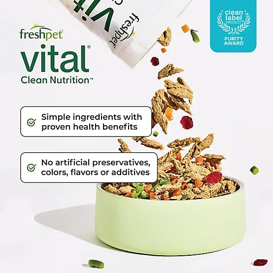 Freshpet Vital, Fresh Dog Food, Grain Free Beef & Lamb Recipe, 5.5 lbs.