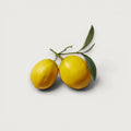 Fruit Lemon Cluster w/leaf