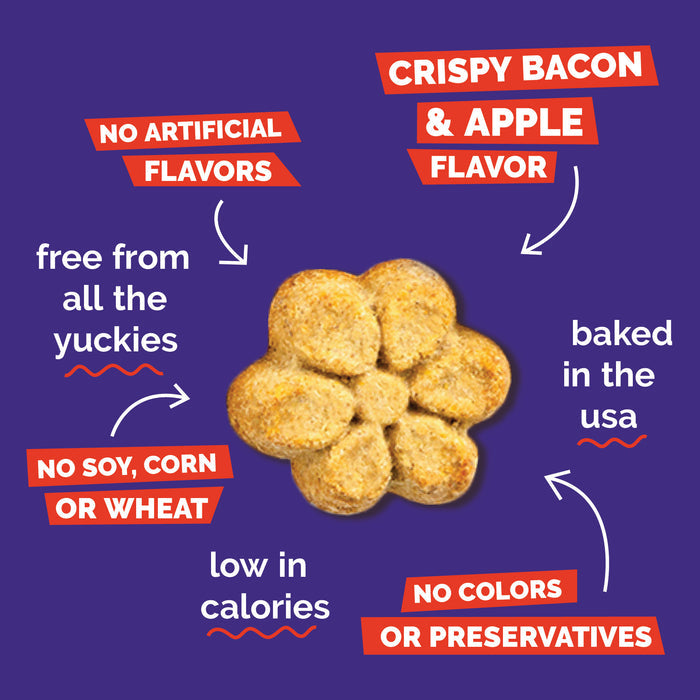 Fruitables Baked Treats Crispy Bacon & Apple 12oz