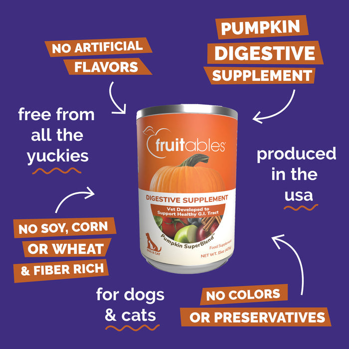 Fruitables Pumpkin Digestive Supplement 15oz