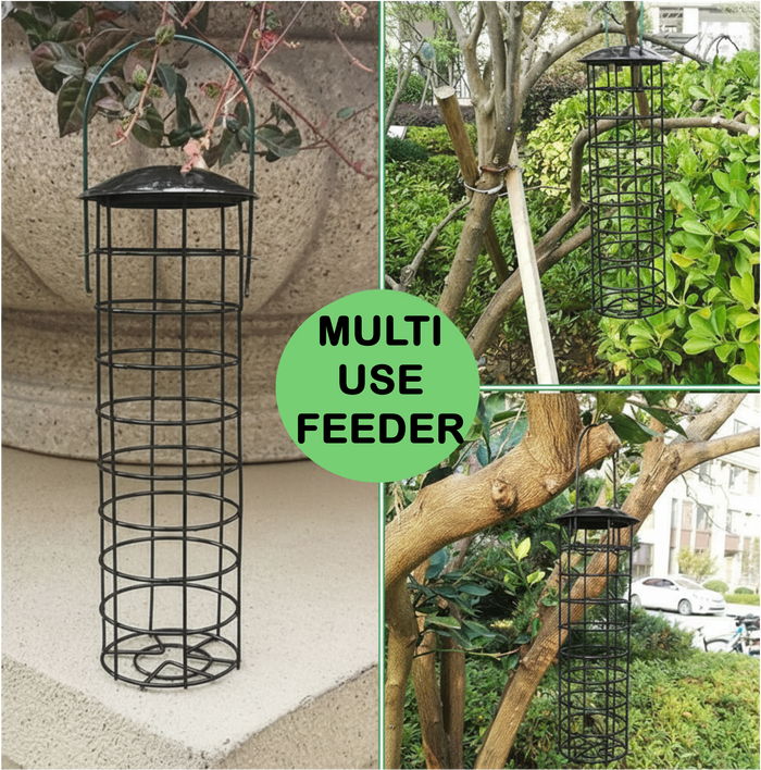 Garden & Fun Tube Feeder for Suet Balls, by A&E Cage Co