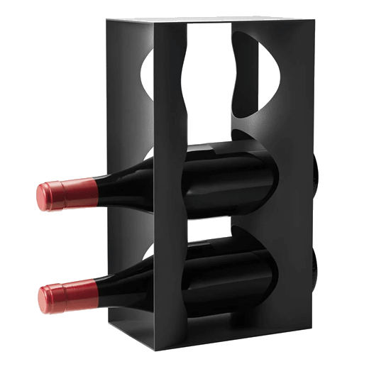 This Alfredo Wine Rack in Black by Georg Jensen is great for placing in your bar area or kitchen.