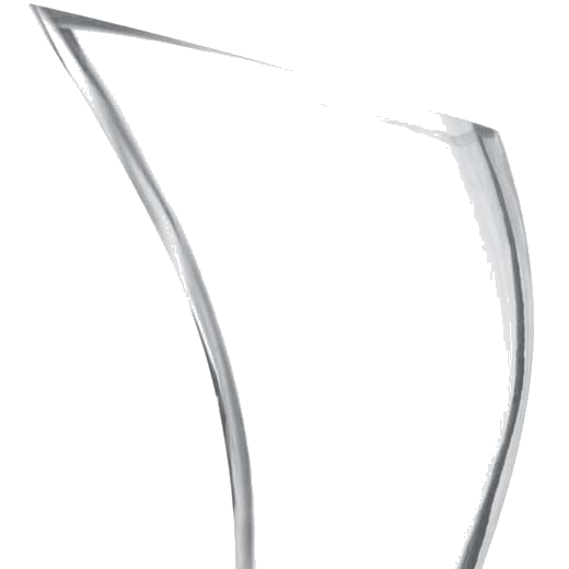 This Georg Jensen Carafe has been made out of glass.